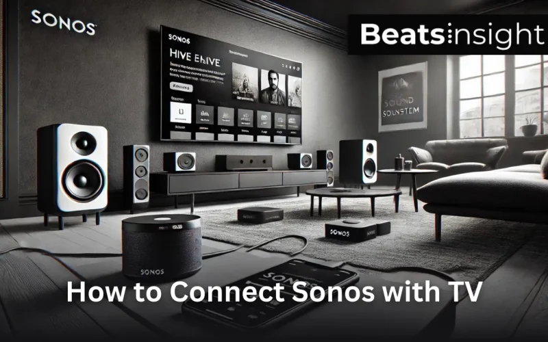 How to Connect Sonos with TV