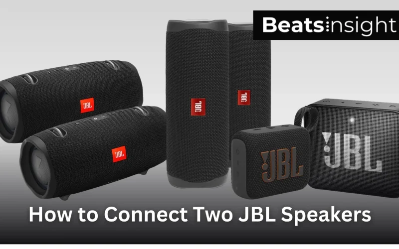 How to Connect Two JBL speakers