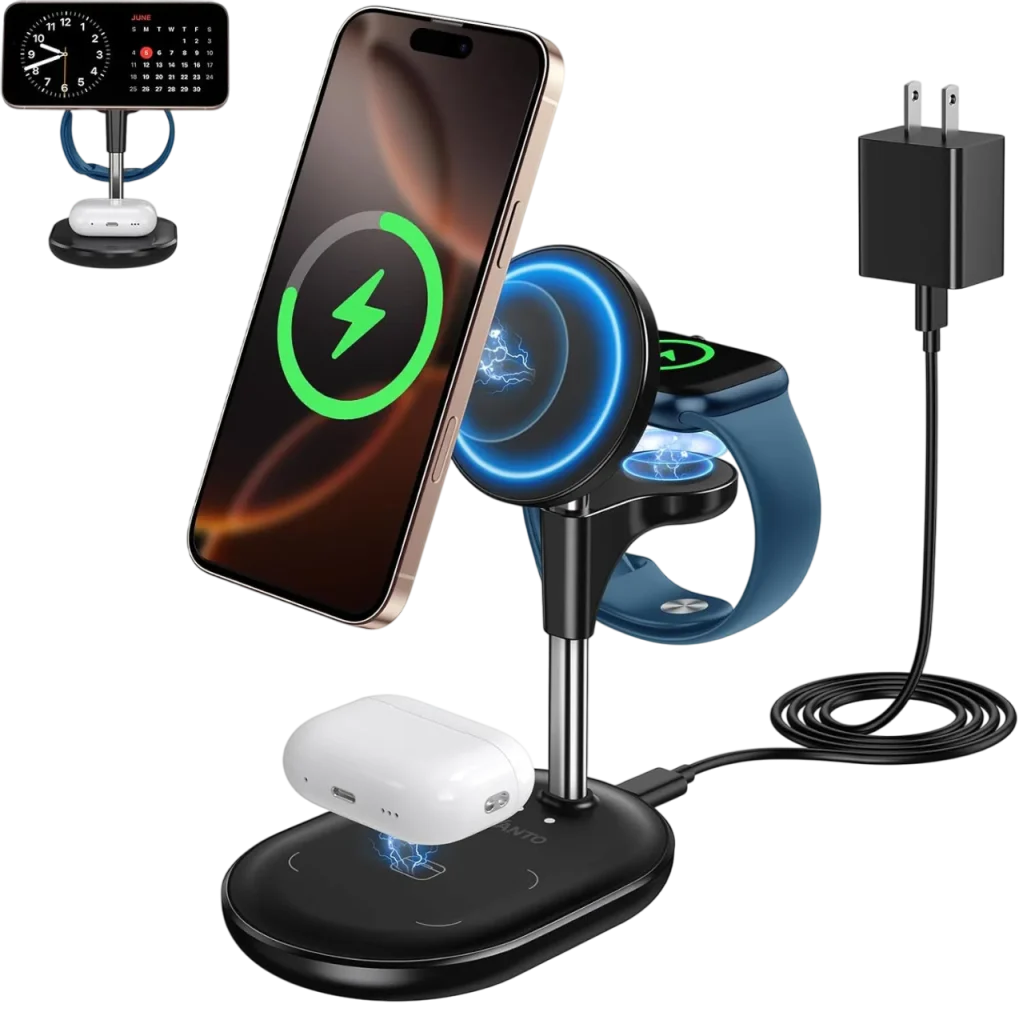 3 in 1 Wireless Charging Station